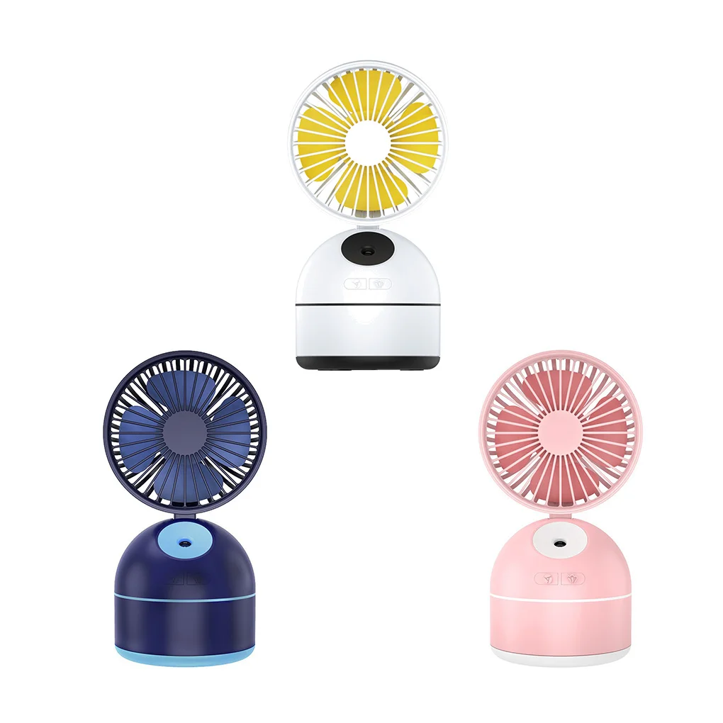 

Mist Fan Summer Personal Portable 200ML Humidifier Indoor Cooling Quiet Household Sleeping Cooler Diffuser White