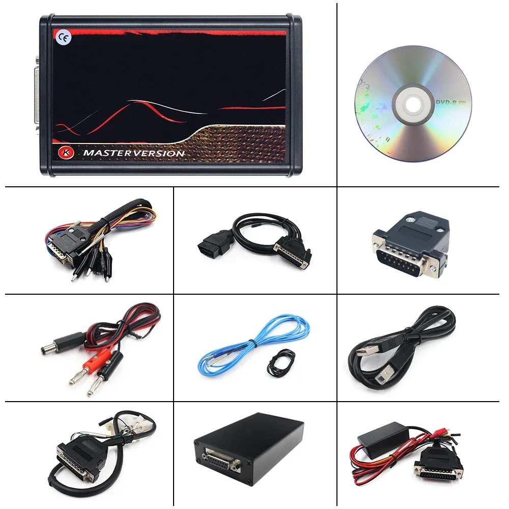 2026 EU Red Kess V2 V5.017 Online 2.80 KTAG 7.020 2.25 с фильтром Murata OBD 2 для чип-тюнинга ЭБУ легковых и грузовых автомобилей, неограниченный ремонтный комплект (art.: 3920dc09b8f06) - 3920dc09b8f06