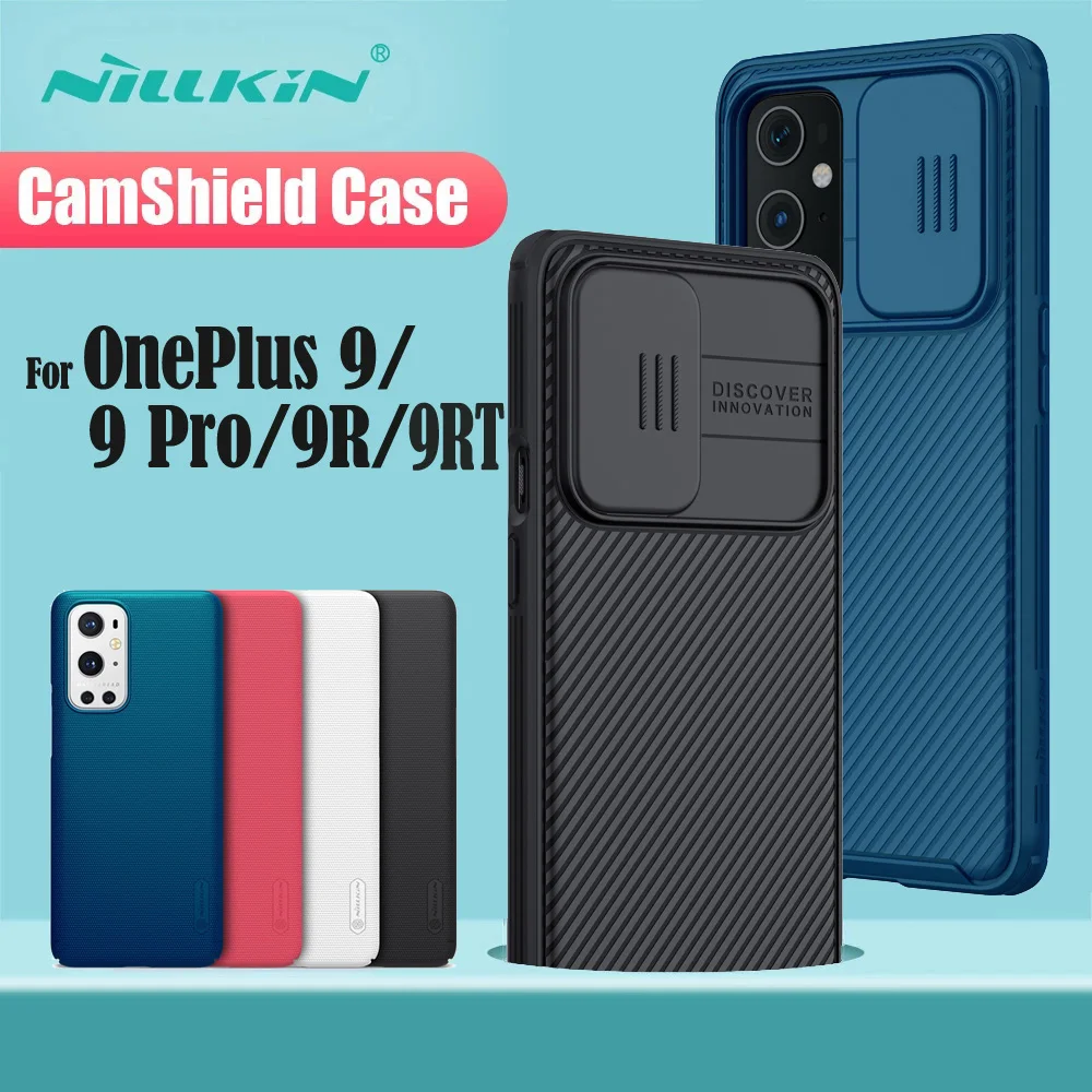 Для OnePlus 9 Pro 9RT чехол OnePlus9 9R чехол NILLKIN CamShield слайд-камера защита для объектива матовый чехол для One Plus 9