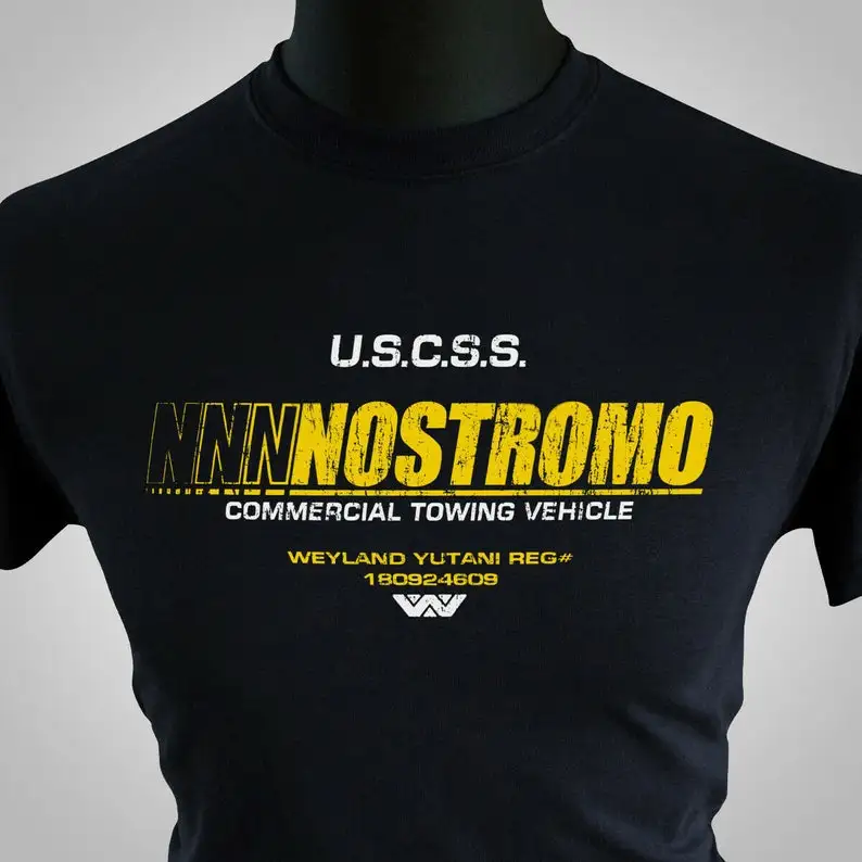 

Nostromo - Alien T Shirt (Black)