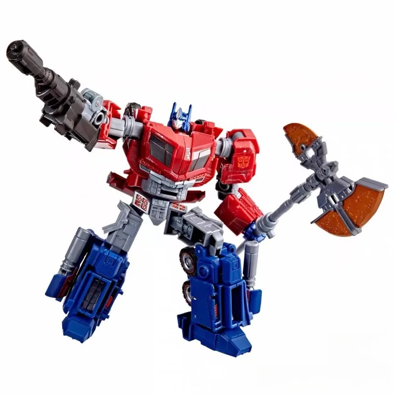 Фото 【Товар в наличии】Коллекционная фигурка робота-трансформера Hasbro WFC Voyager Оптимус Прайм Siege (версия для Гонконга) №4