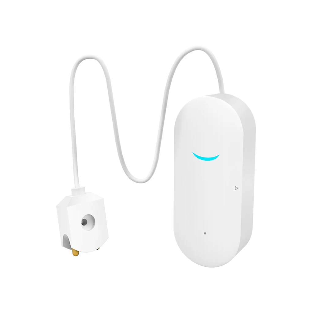 

WiFi Smart Water Leakage Detector Alarm Freeze Sensor App Alert for Kitchen Bathroom Basement