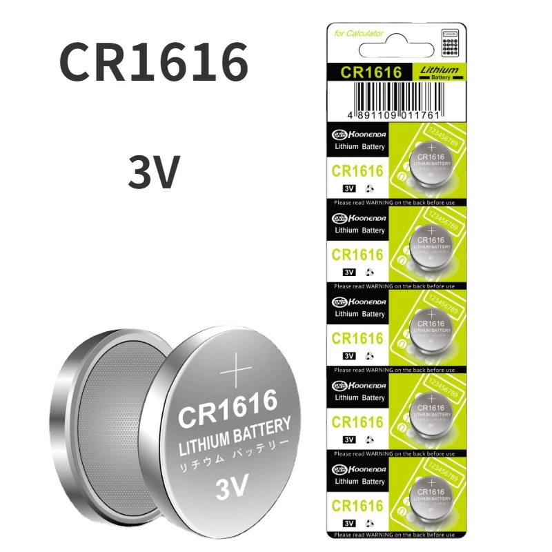 NEW 10PCS CR1616 3V Lithium  CR 1616 Environmental Protection Button Battery for watches battery Car remote control Electronic