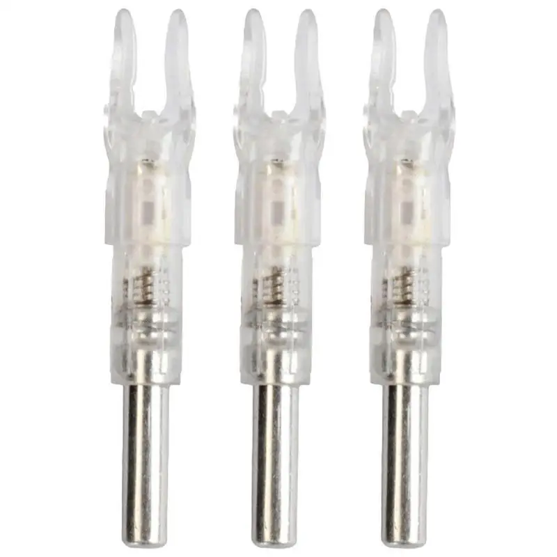 

Nocturnal Lighted Nocks Nocks For Arrows Bow Accessories With Bow Arrows Card String Automatically Lights Up The Nock 6.2 Mm