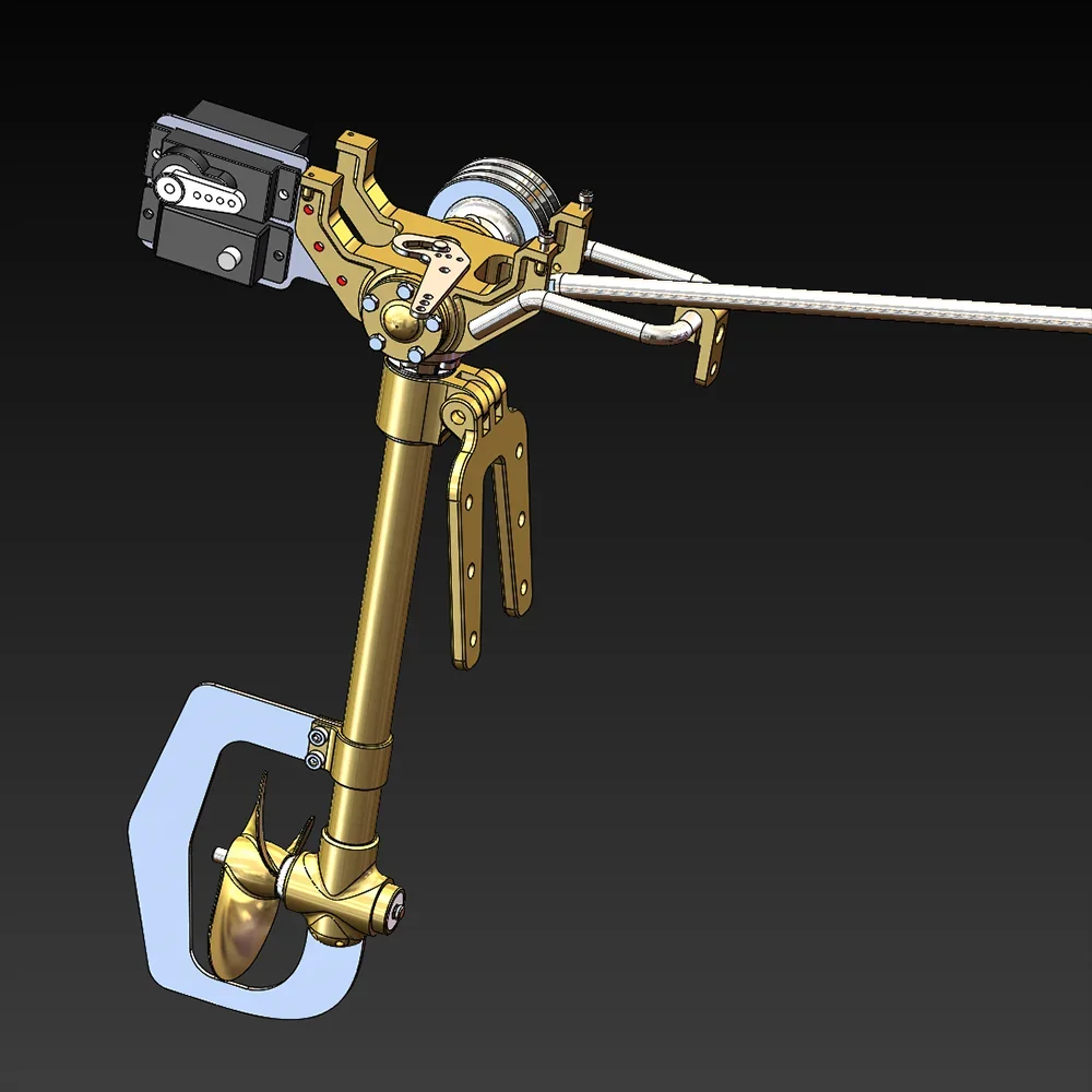 Дизельный двигатель MUSA металлический специальный подвесной пилон