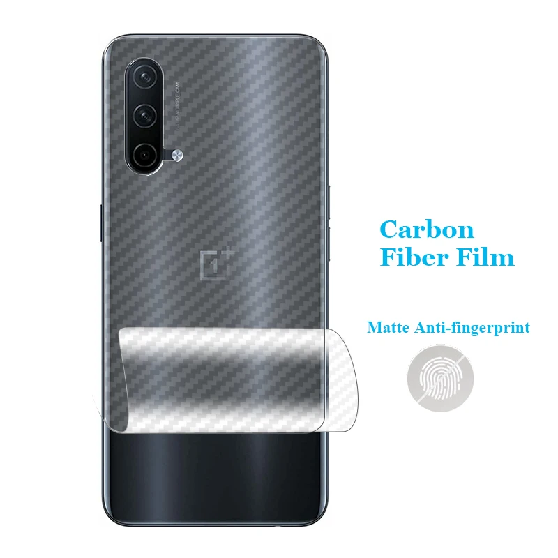 Для OnePlus Nord CE4 CE3 CE2 CE Lite 3D прозрачная защитная пленка из углеродного волокна для