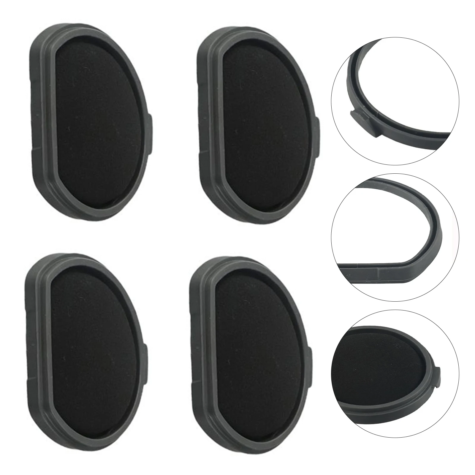 4 шт. хлопковый фильтр для пылесоса AEG QX9-1-50IB/ALRG/ANIM аксессуары передний ASKQX9