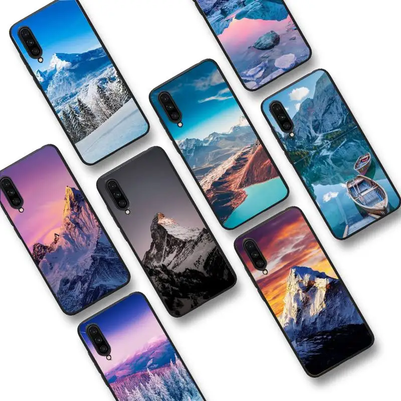 

Snow Mountain Phone Case For Xiaomi mi 9 mi8 F1 9SE 10lite note 10lite Mi 8lite Coque for xiaomi mi 5x