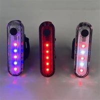 usb rechargable bicycle tail light led cycling rear light waterproof mtb lamp safety warning bike light bicycle accessories new