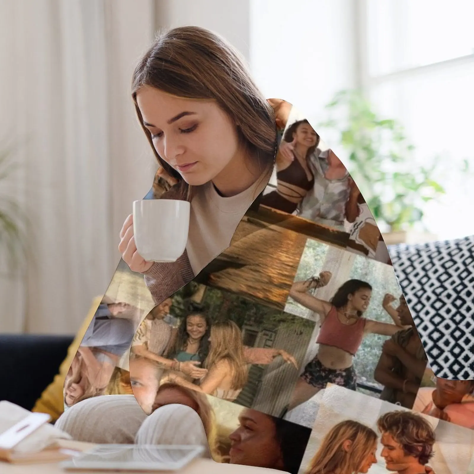 Rudy Pankow Chase Stokes Madelyn Cline Madison Bailey Jhonathan Davis пледы для сна тонкие одеяла волос