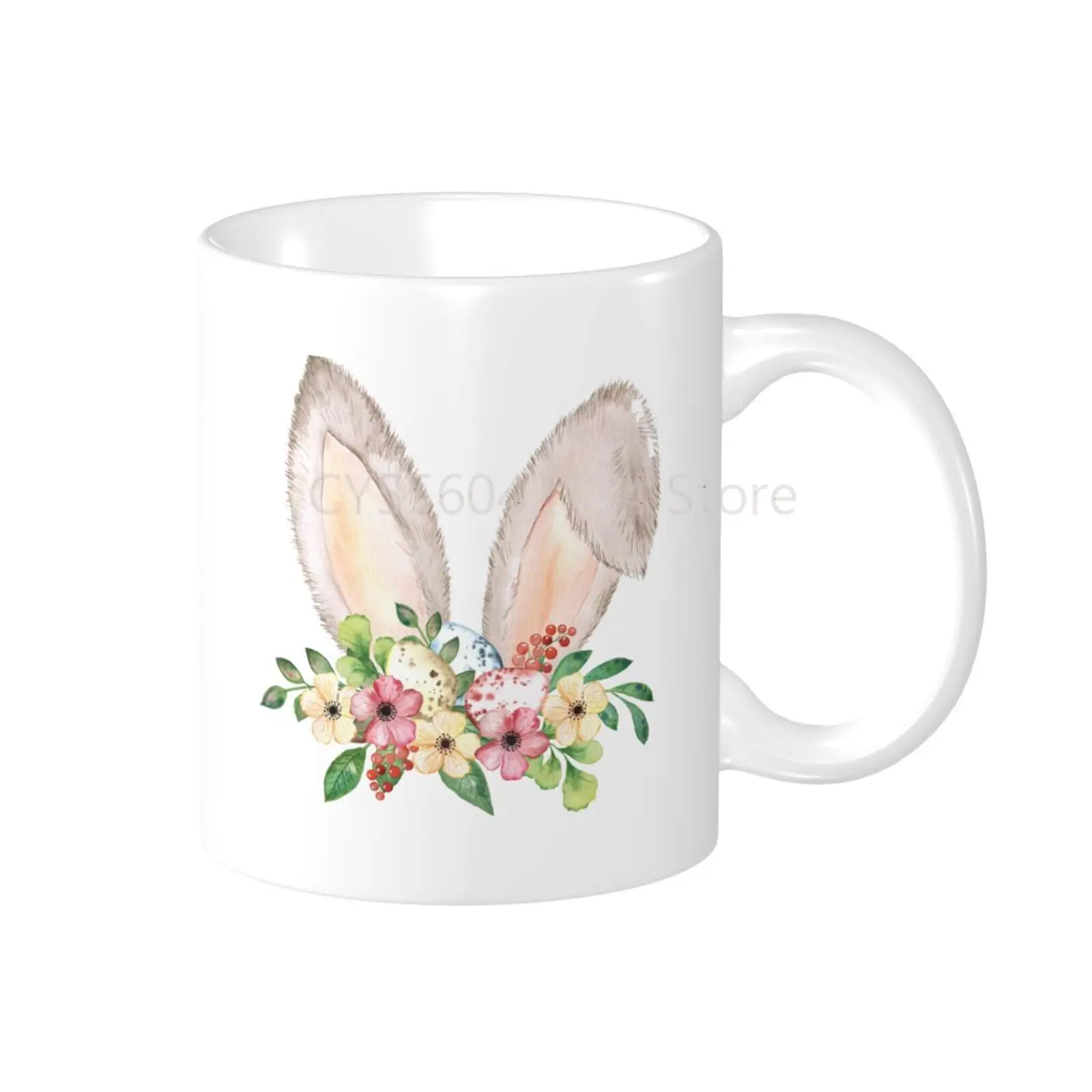 

Happy Easter Mug Gift Happy Easter Bunny Coffee Mug, Funny Coffee Mug 330ml