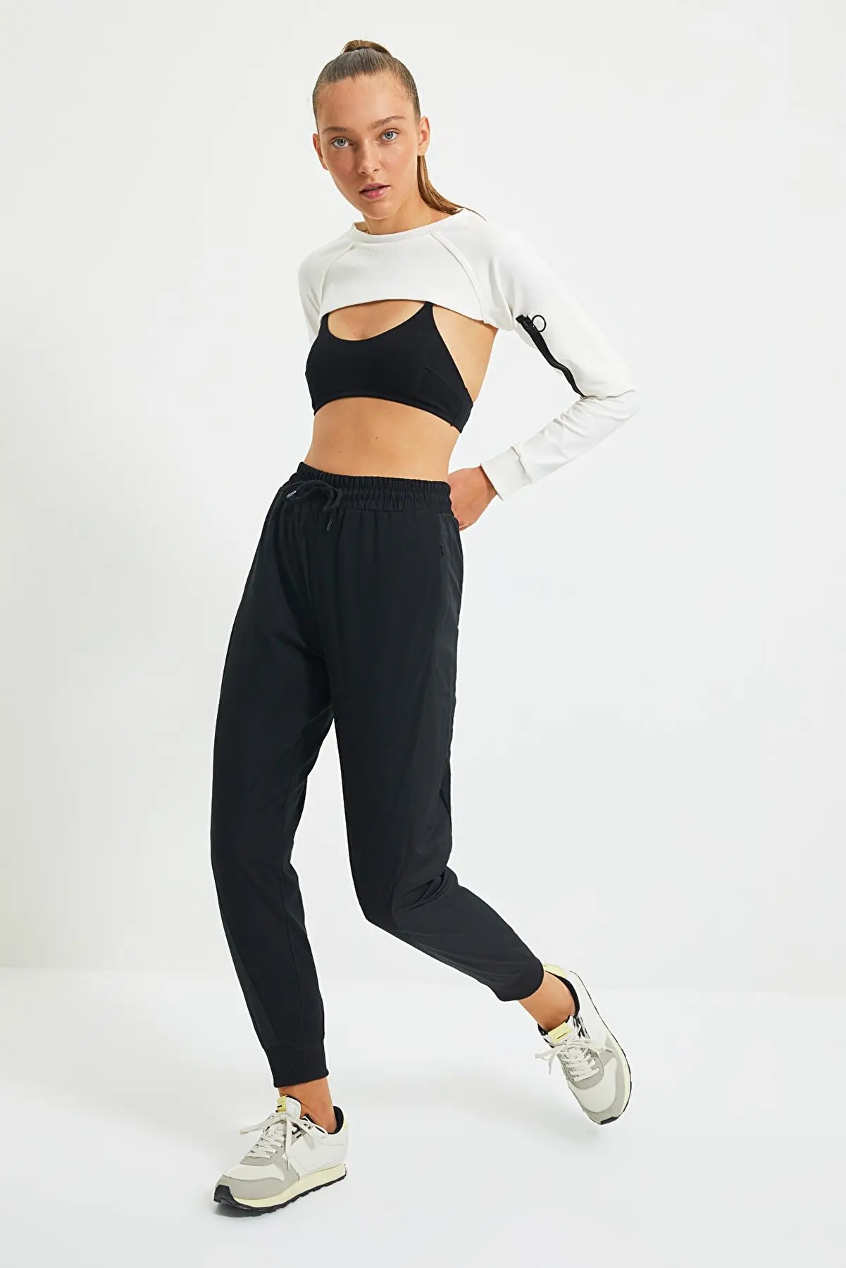 

Белый суперспортивный тонкий свитшот, женская одежда, женские свитшоты, худи для женщин 35362744