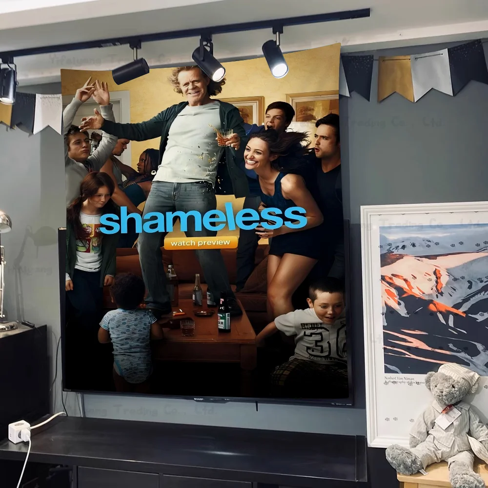 Телевизионный сериал Shameless Movie Chart Гобелен Искусство Научная фантастика Комната