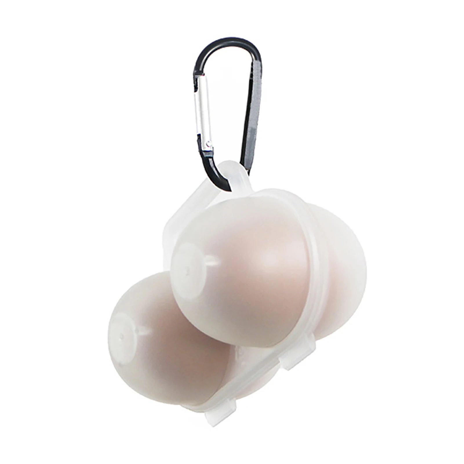 

Portable 2 Eggs Carrier 2 Egg Case Storage Box And Trays For Barbecue Camping Picnic Supplies Transparent Egg Container Egg