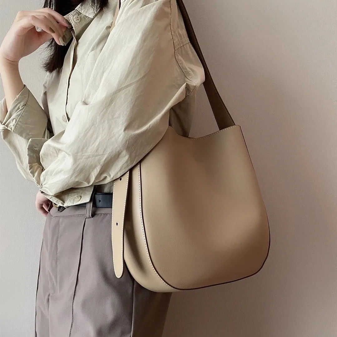

2022 Women's Crossbody Bag Bucket Pu Leather Female Shoulder Bags Purses And Handbags For Women Luxury Designer Handbag