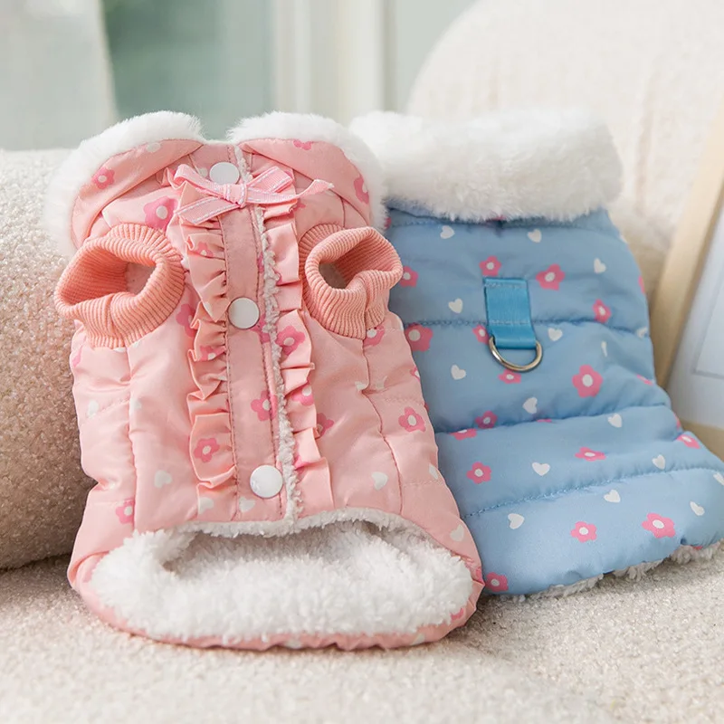 

Теплая одежда для домашних животных, зимняя одежда для маленьких и средних собак, пальто, куртка, одежда для щенков, костюмы для собак с изображением померанского пуделя, бишона, шнауцера