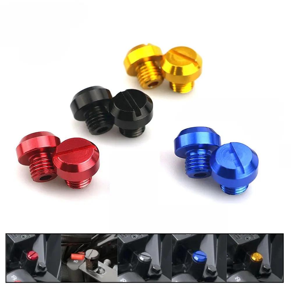 

Универсальное антикоррозийное отверстие с ЧПУ пробки Винты Держатель для зеркала заднего вида зеркальные декоративные винты