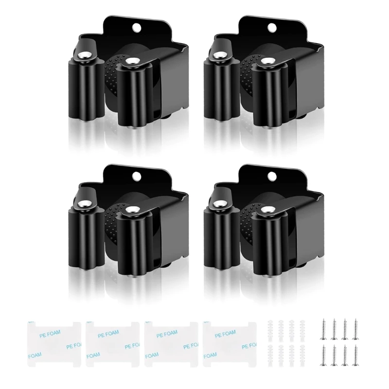 

652F 4 шт. домашняя многофункциональная организация держатель для швабры садовая стойка для инструментов для кухни