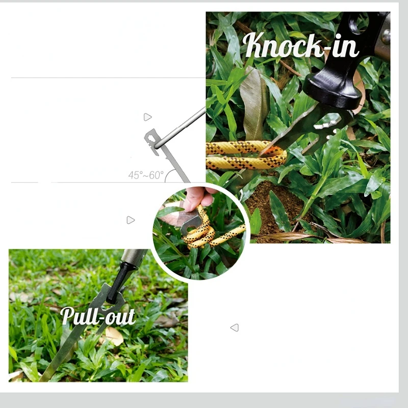 6 шт./партия садовые колышки для палатки 28 см