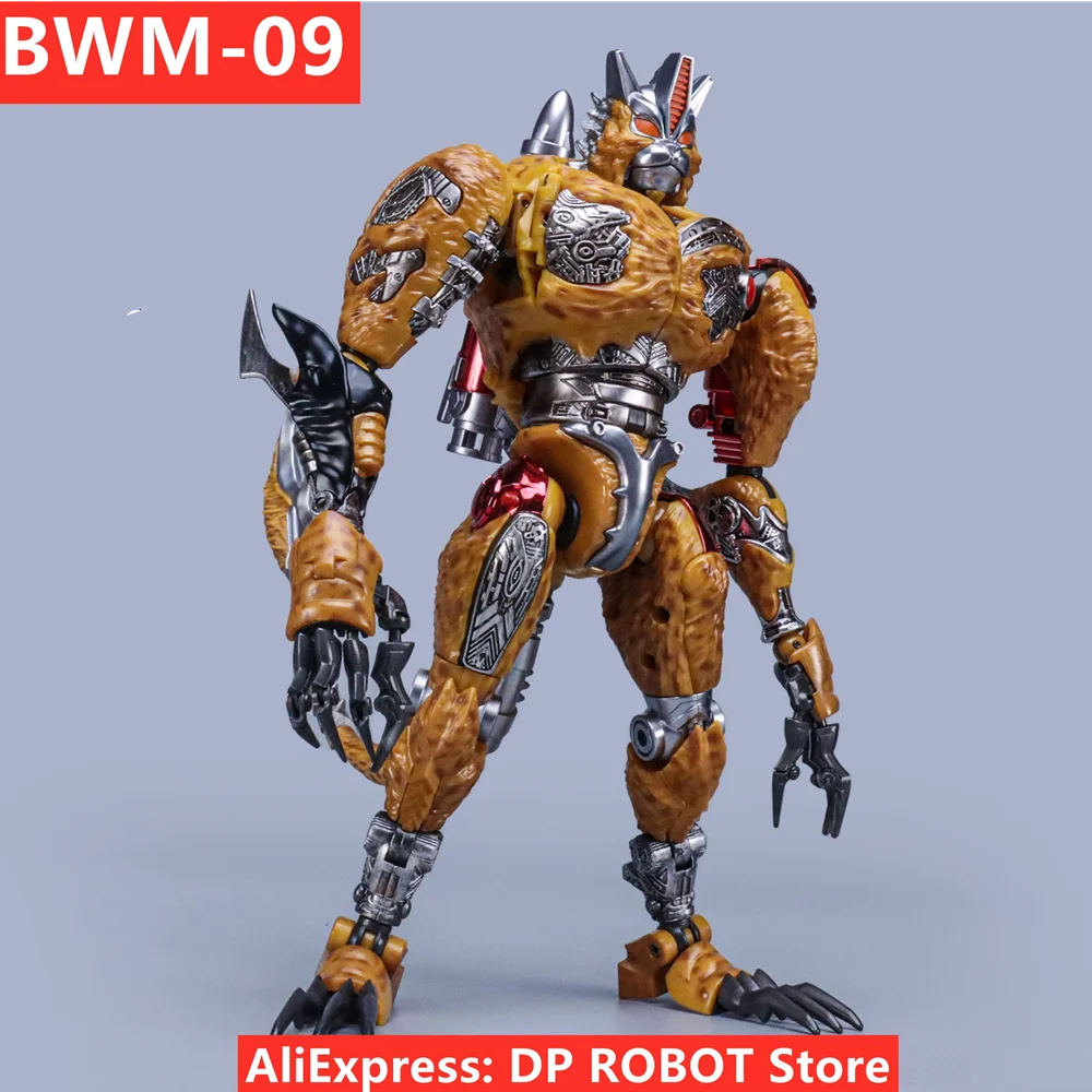 

[Доступно около 5 июня] трансформированные игрушки TA BWM-09 BWM09 Cheetor третьего поколения, фигурки машин из зверей