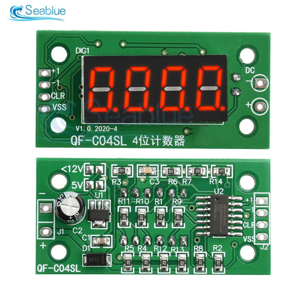 

Цифровой счетчик Aideepen 4-битный