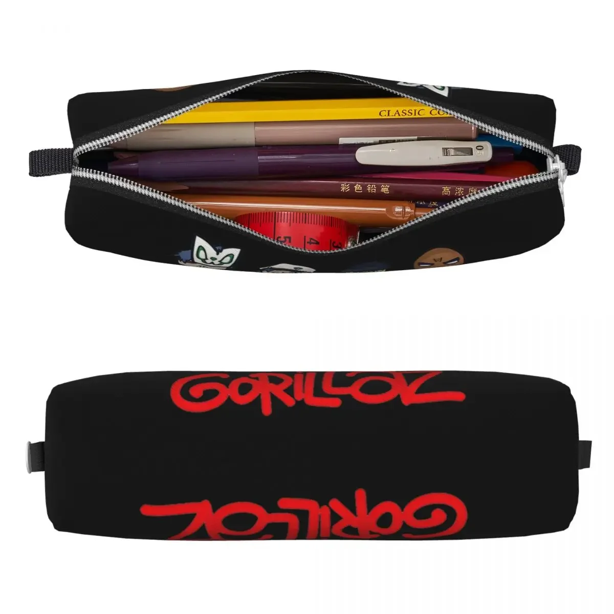 Пенал на ремешке милый шкатулка для ручек с надписью Легенда о дне Большой