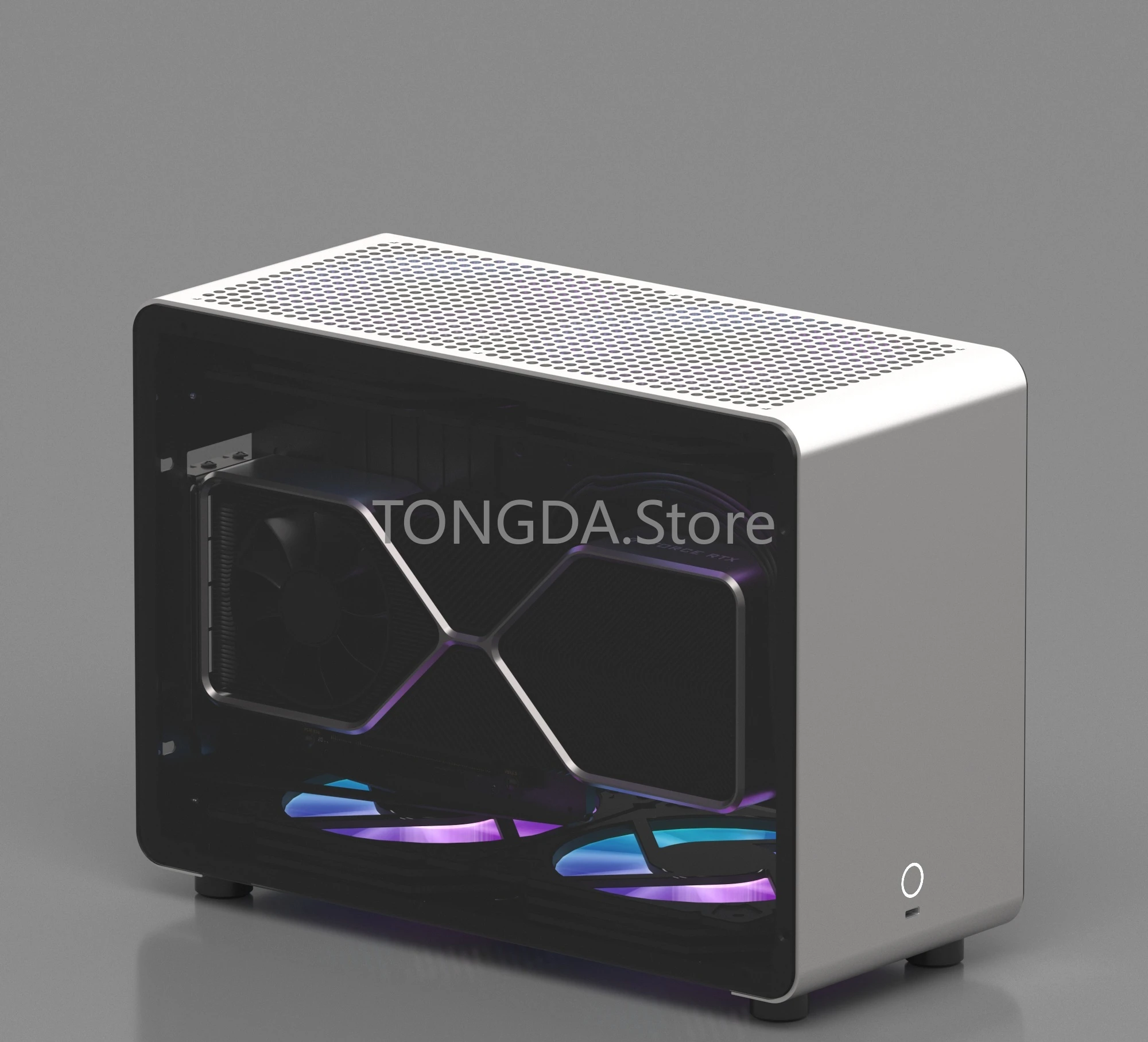 Шасси из алюминиевого сплава G1 Pro прозрачное шасси Itx с водяным охлаждением A4 Sfx240