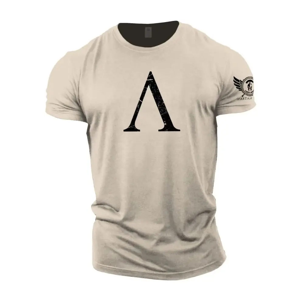 

Summer Spartan Men's T-shirt, 3D Printed Short Sleeves, Fashionable, Casual and Breathable, Made of Polyester Fiber.
