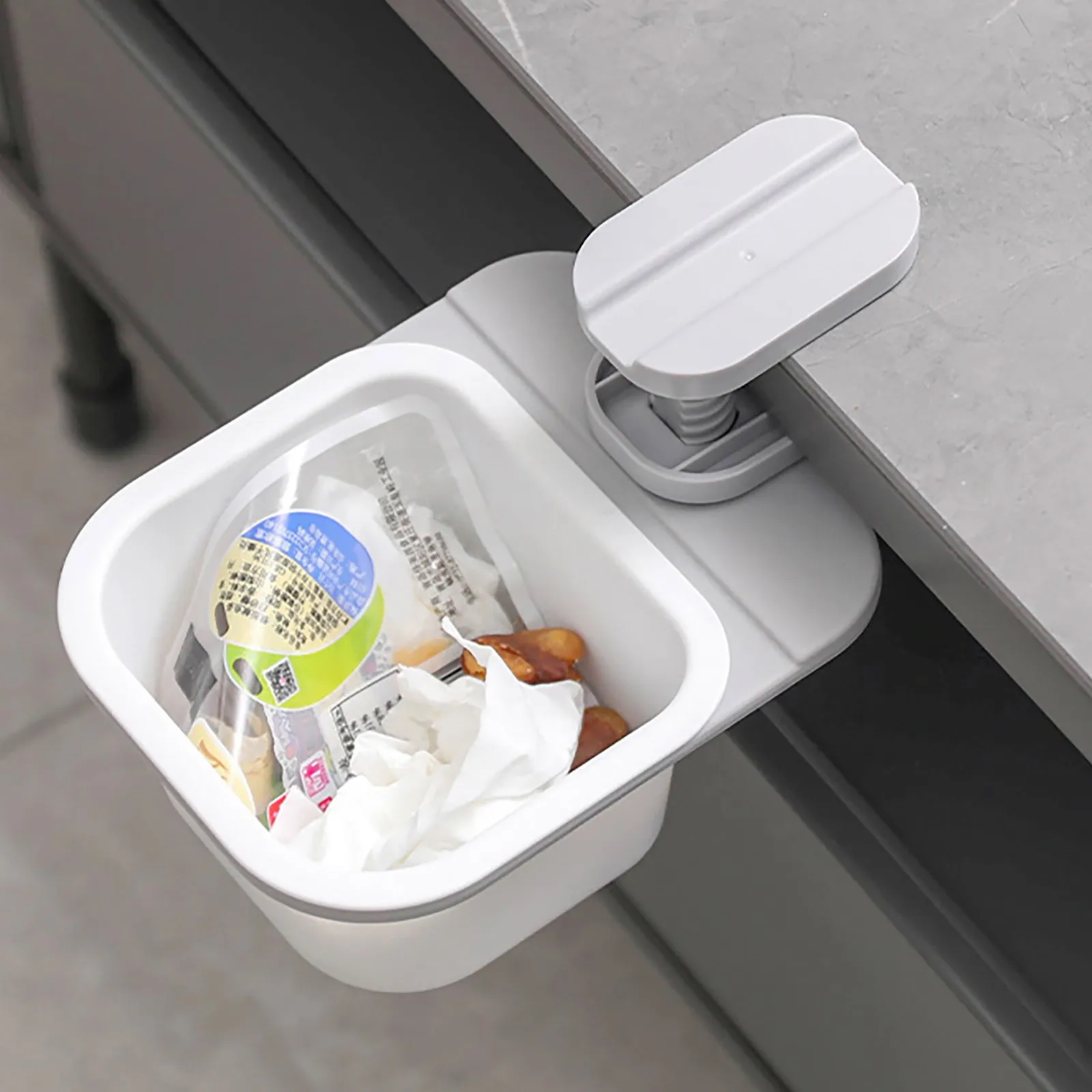 

Подвесная кухонная корзина для мусора под столом