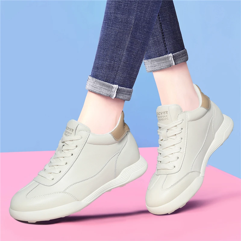 Женские кроссовки для бега Высококачественная обувь на платформе открытом