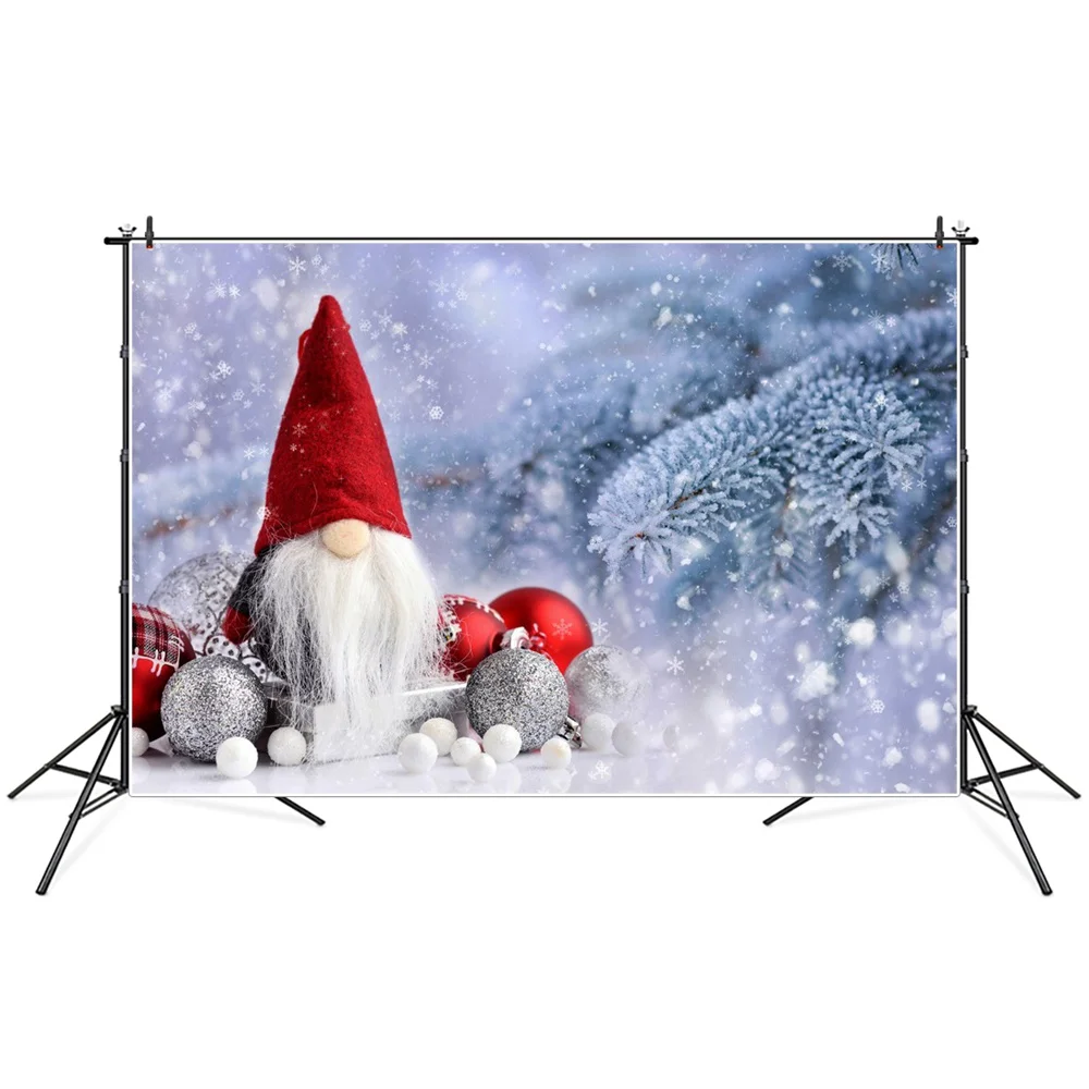 

Рождественские карликовые шары Снежинка сосновые ветки фотография фоны на заказ вечерние украшение дома фотобудка студийные фоны