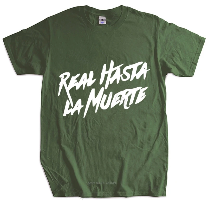 Мужские летняя хлопчатобумажная футболка Свободные топы настоящая мертвая