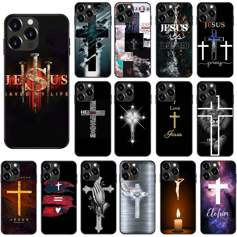 IT-11 Библия Иисус Христос крестообразный мягкий фотоэлемент для Realme 3 3i 5 5i чехол 6i 6