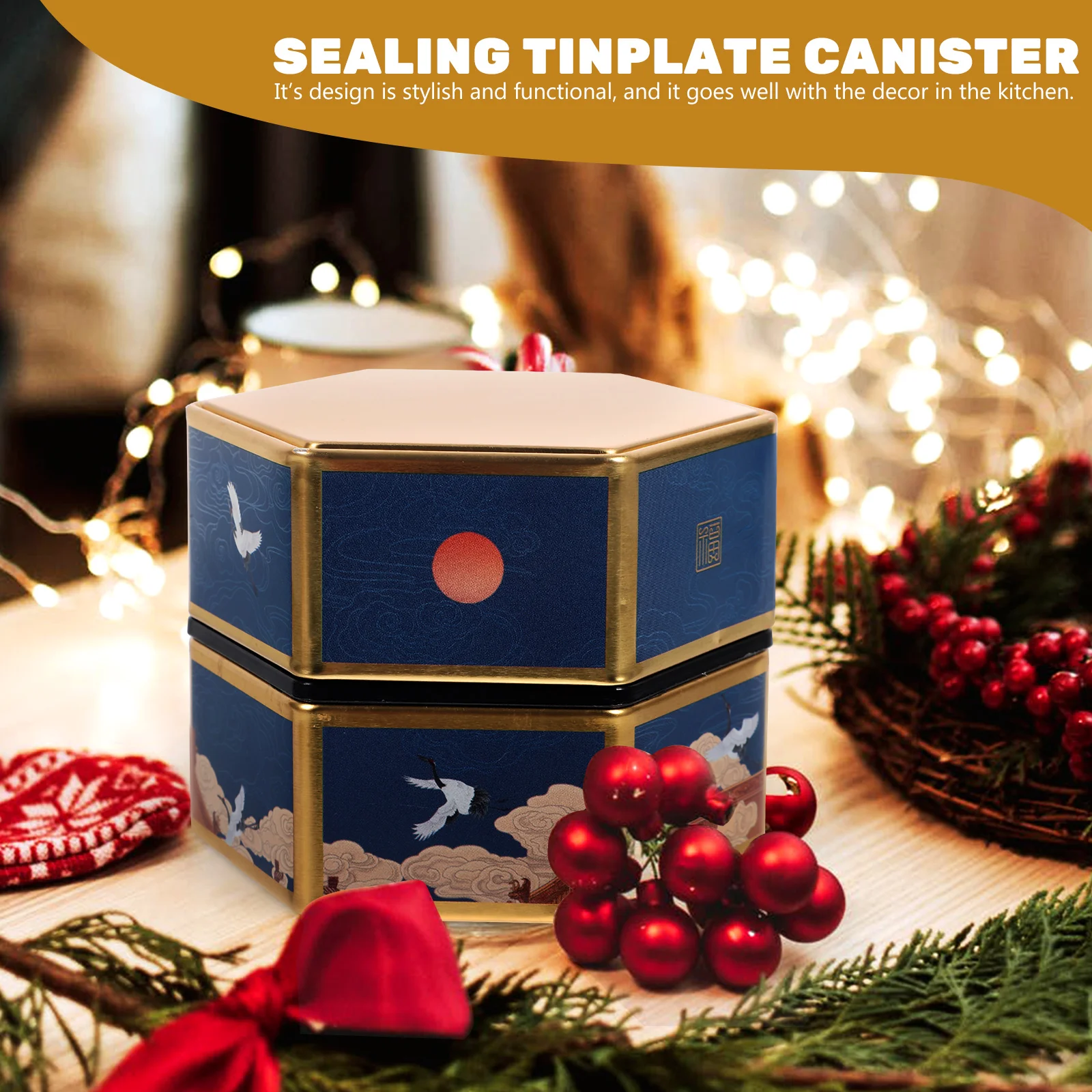 Металлическая банка для печенья контейнеры пищевых продуктов канистра чая