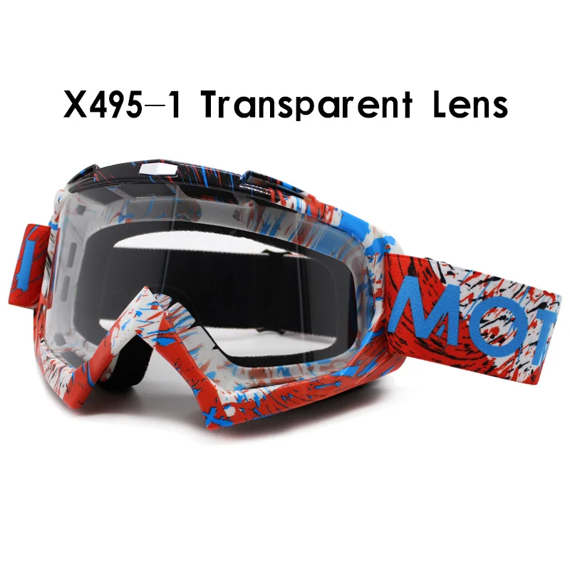 

Motocross Goggles Multi-color Motocross Goggles Motorcycle Glasses Motorbike Spectacles Outdoor Riding Racing Ski