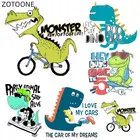 Детская велосипедная наклейка ZOTOONE, наклейка с надписью животного для одежды