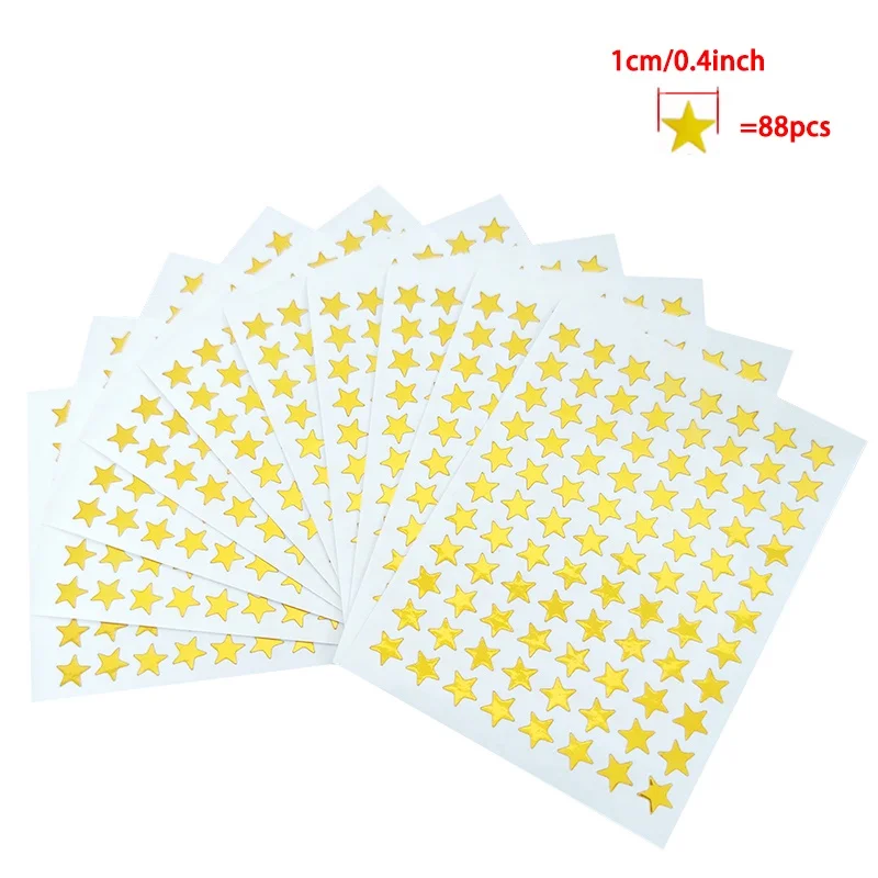 

Детские золотые стикеры ALSMT