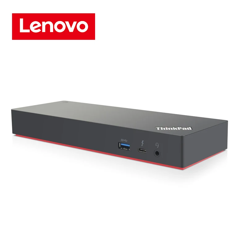 

Lenovo ThinkPad (40AN0135) Thunderbolt 3 Dock Gen 2 135W Dual UHD 4K Display Capability, HDMI, DP, USB-C, USB 3.1