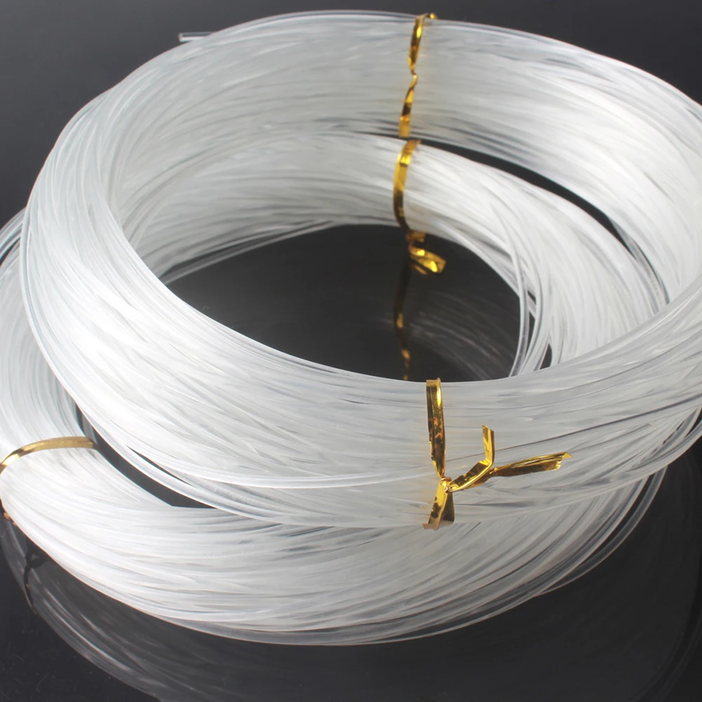 

98.4ft Monofilament Long Line Fishing Rope Crystal Nylon Thread Transparent Fishing Line Beading Cord Boat Fishing Line