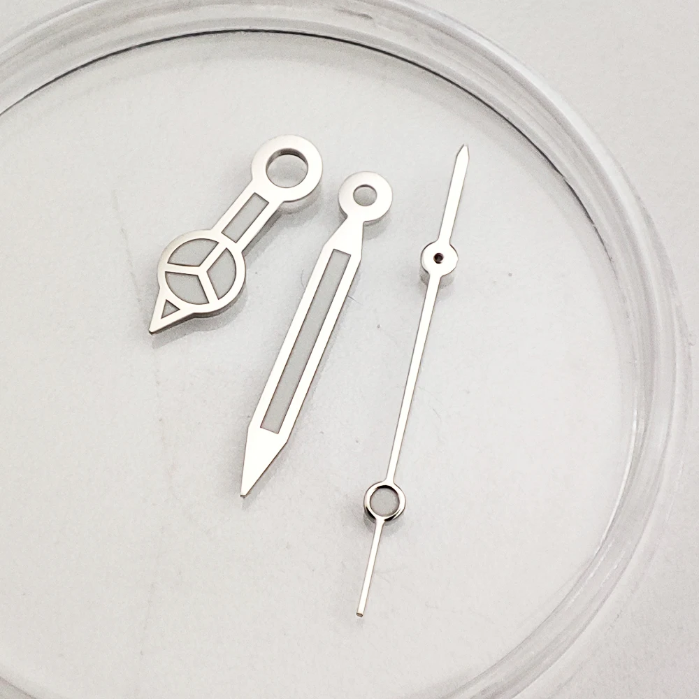 NH35 NH36 watch hands Accessories Mechanical hands for Seiko NH35 NH36 4R35 7S26 movement C3 green luminous Watch Case Parts