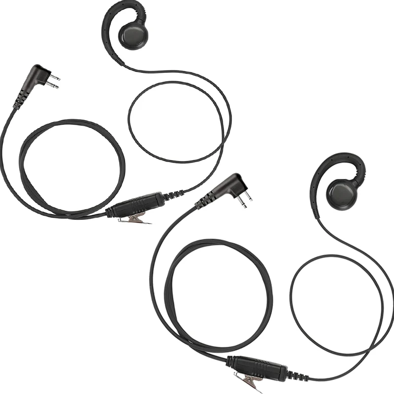 2 Pin Walkie Talkie Headset CP100d CP200 CP200d Radio Earpiece for Motorola BPR40 CLS 1110 1410 VL50 RDM2070D DLR1020 DLR1060