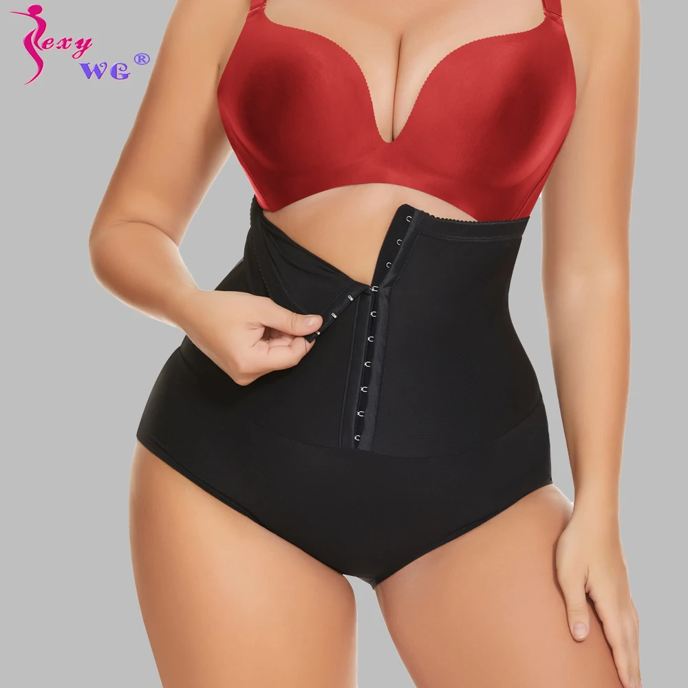 SEXYWG High Waist Body Shaper Tummy Control Panties Women Body Shapewear Shorts Belly Contro Shaper Wear Underwear