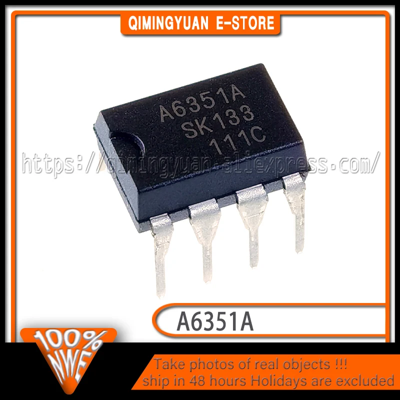 

10 шт./лот A6351A фонарь DIP8 100% новый оригинальный фонарь