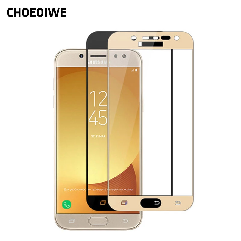 

Full Tempered Glass for Samsung Galaxy J3 2017 J330 J7 2017 J730 J5 2017 J530 Pro J530F J730F EU Version Screen Protectors Film