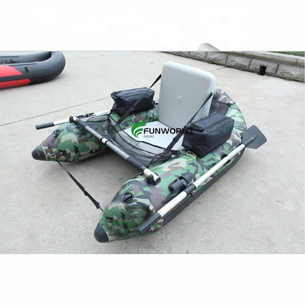 IFUNWOD 2 3 м небольшой складной алюминиевый надувной гребной лодка с теплосварным