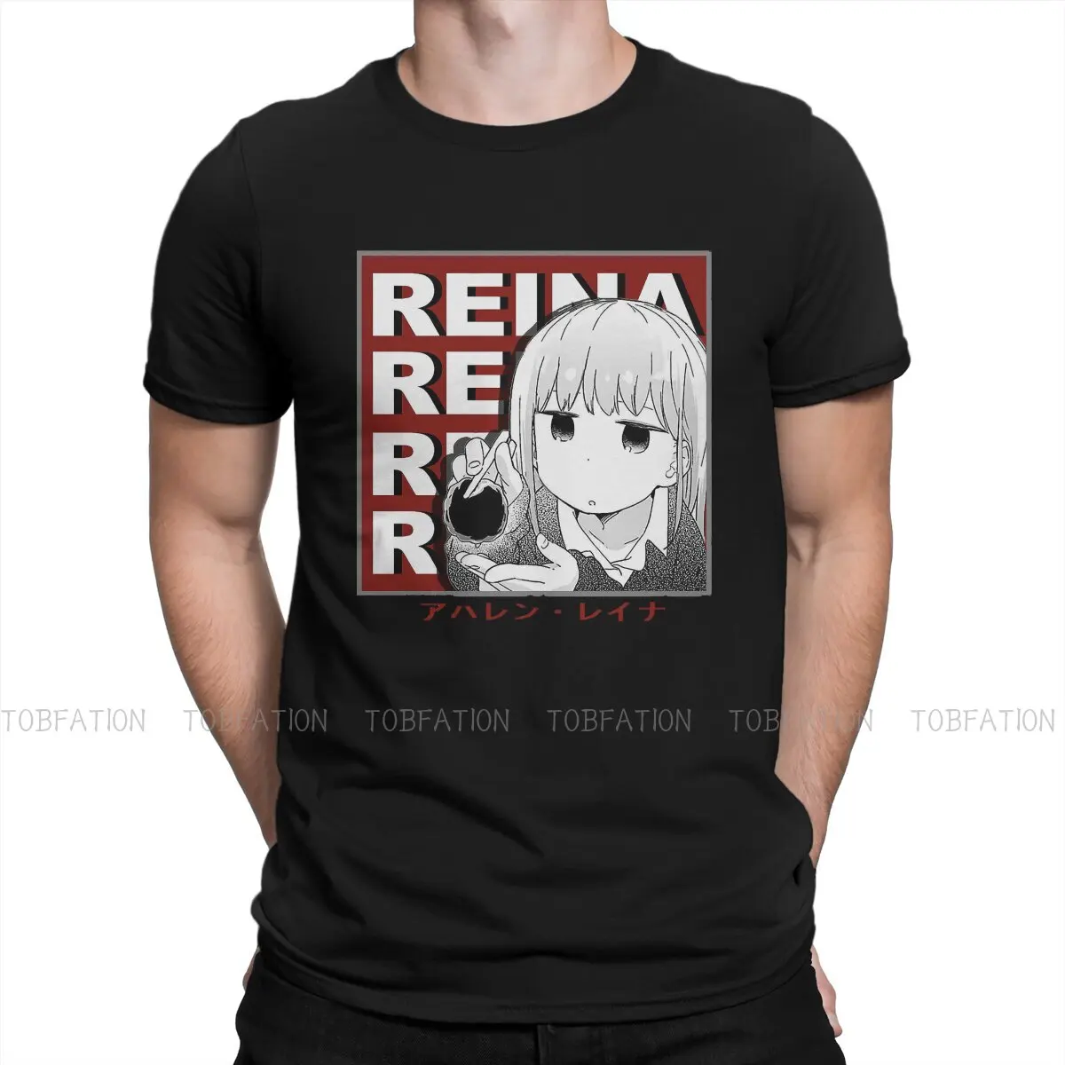 

Kawaii модные футболки Aharen San Wa Hakarenai Raido Matsuboshi мужские Харадзюку топы из чистого хлопка футболка с круглым вырезом оверсайз