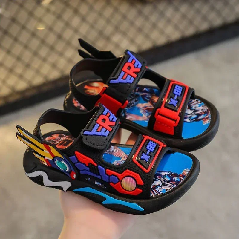 Сандалии для мальчиков Disney Детская летняя обувь босоножки малышей повседневные