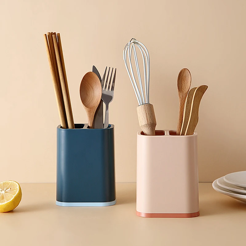 

Double Layer Detachable Chopsticks Cage Multifunctional Spoon Fork Storage Holder Cutlery Drain Rack Organizer Kitchen Utensils