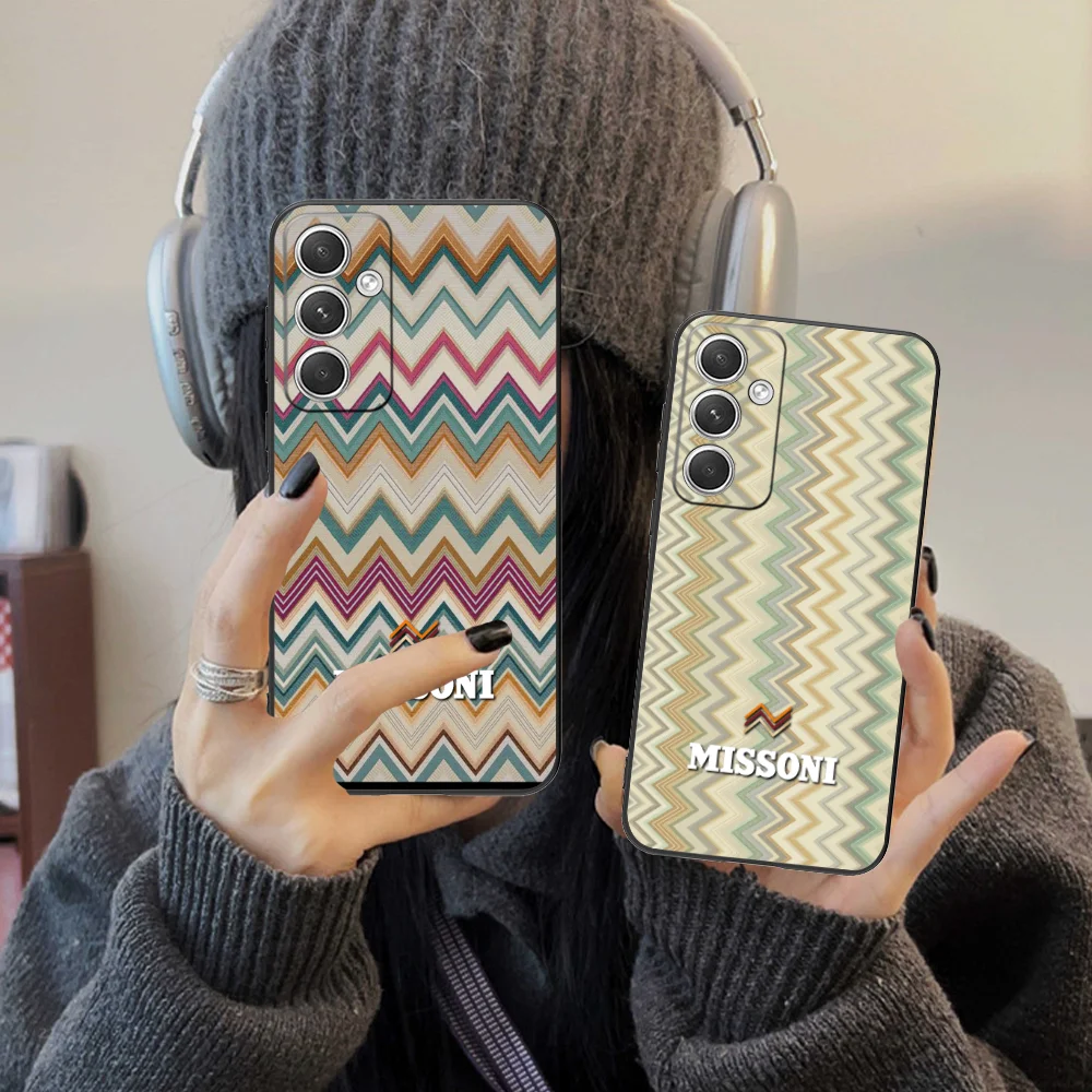Чехол для мобильного телефона M-MISSONI Samsung Galaxy S24 S23 S22 S21 S20 S10 S9 Plus FE Ultra Lite черный