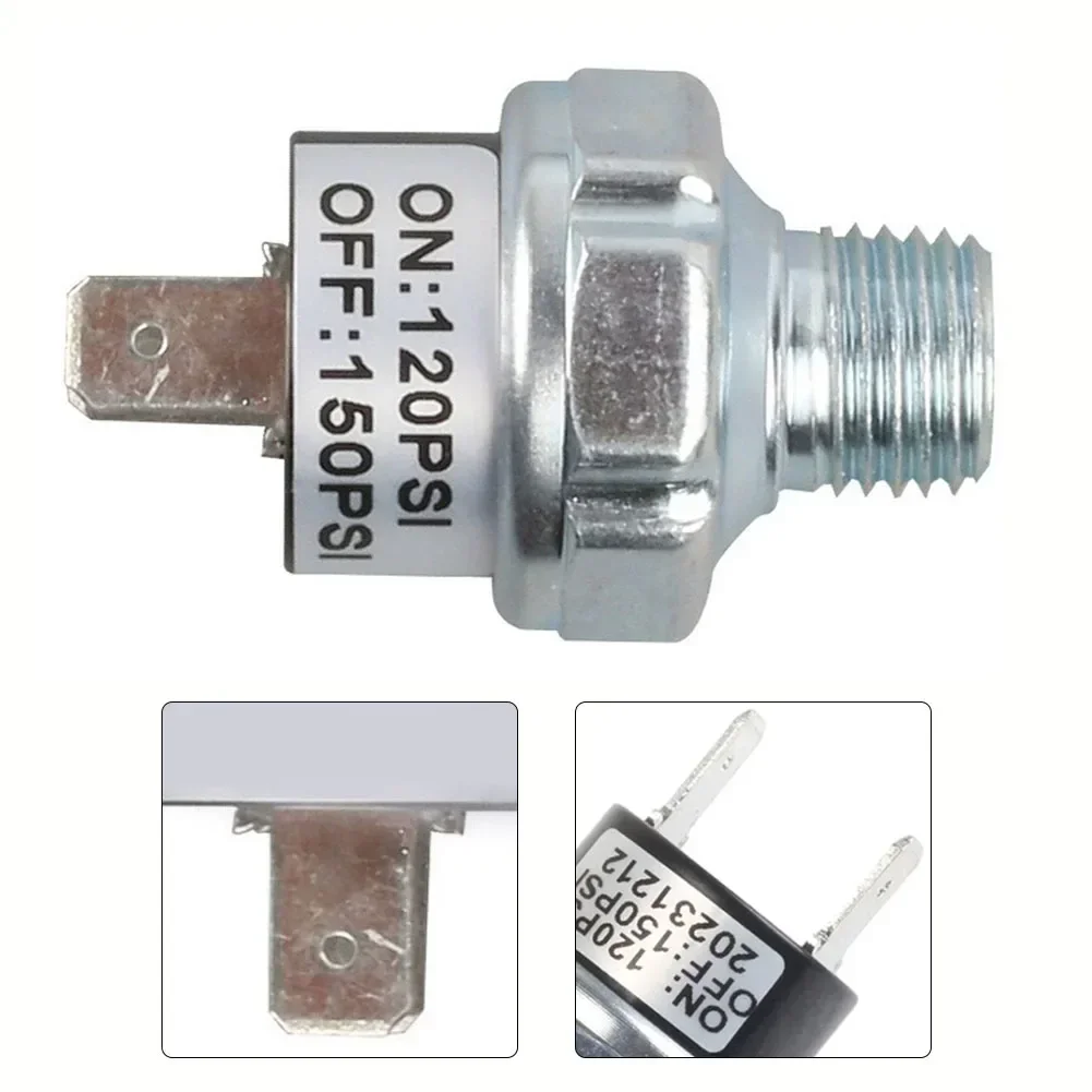 Реле давления воздушного компрессора 120-150PSI 1/8NPT 170-200PSI1/4NPT резьбовой клапан 12 /24 В